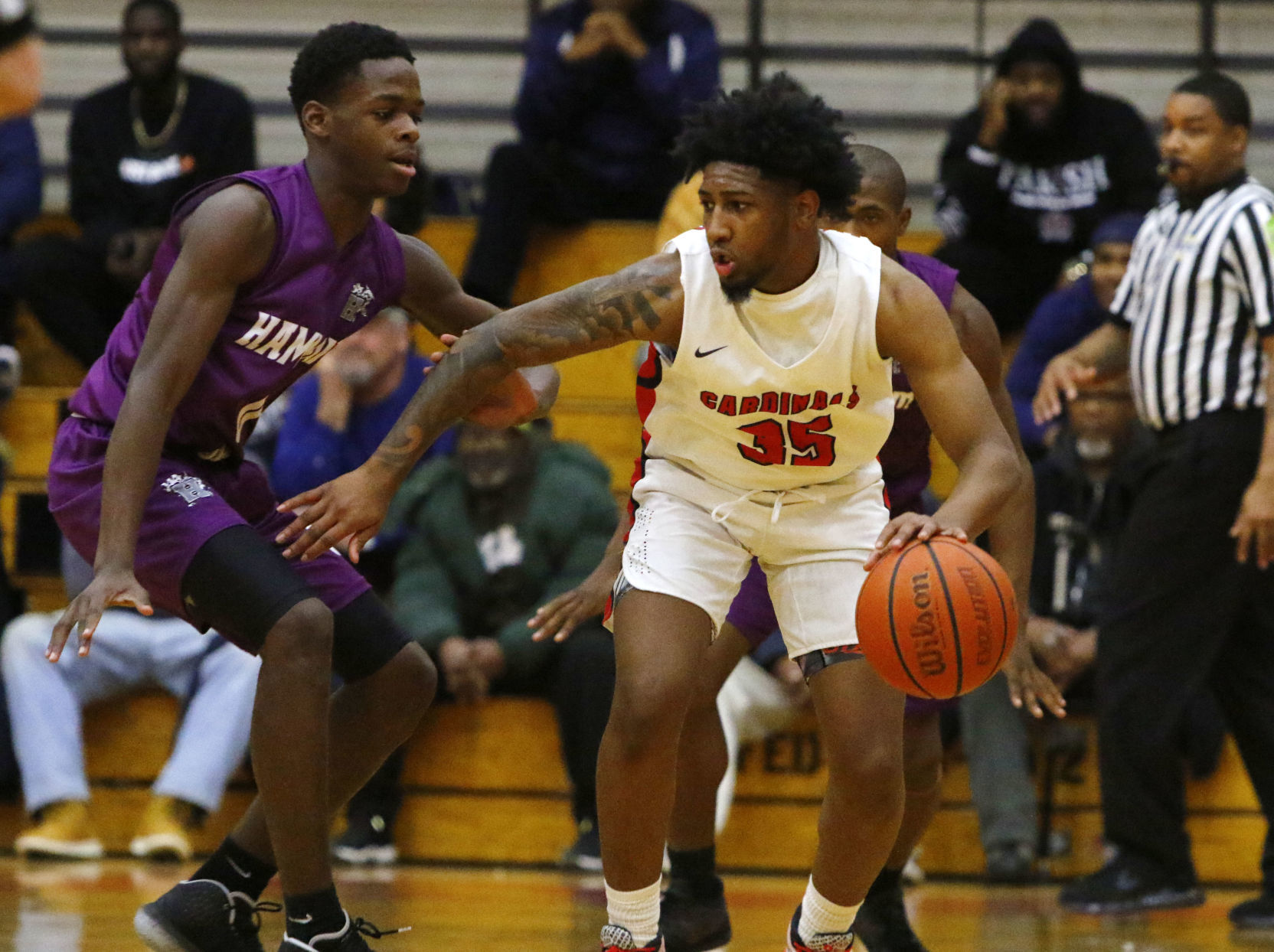 Hammond at EC Central boys basketball